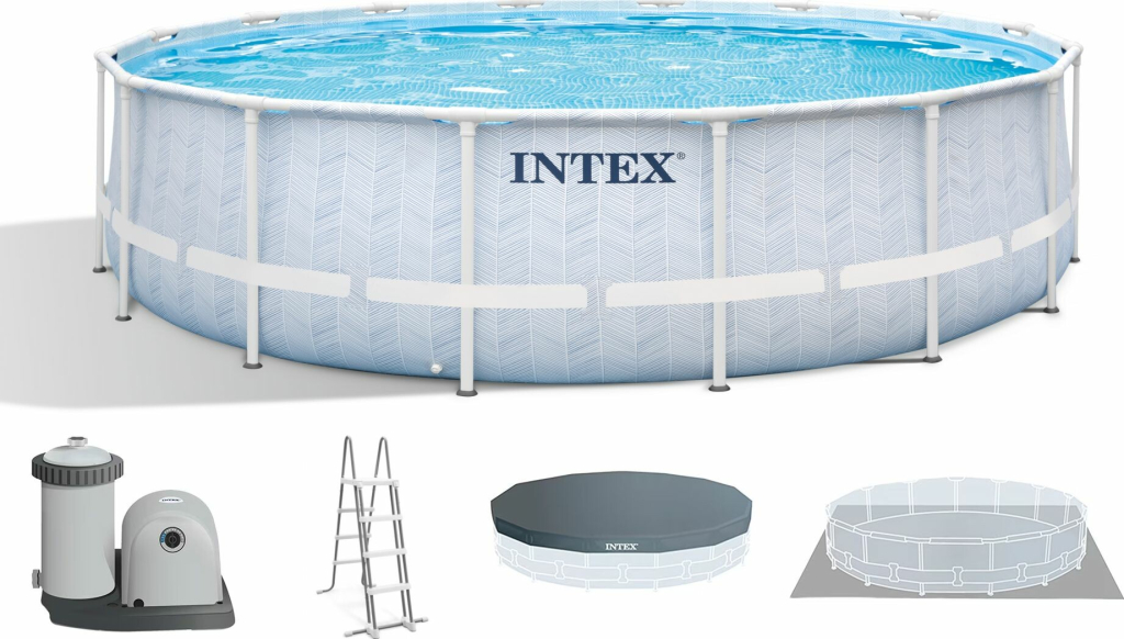 INTEX 26746NP Chevron Prism Frame Premium 488x122 cm