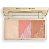 Revolution PRO Crystal Luxe Rose Fresco paletka na tvář 8,4 g