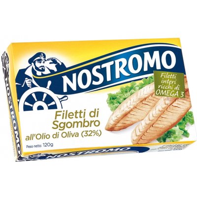 Nostromo Filety z makrely v olivovém oleji 90 g – Sleviste.cz