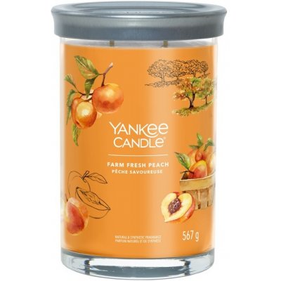 Yankee Candle Signature Farm Fresh Peach Tumbler 567g – Zbozi.Blesk.cz