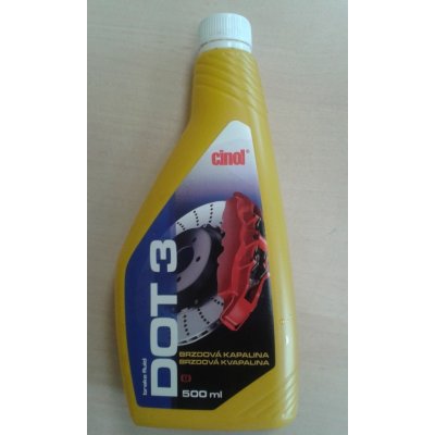 Cinol Brzdová kapalina DOT 3 500 ml – Sleviste.cz