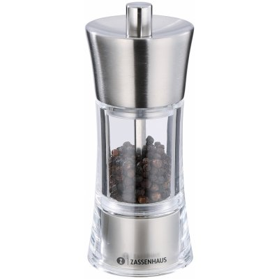 Zassenhaus Aachen mlýnek na pepř nerez/akryl 14 cm – Zboží Dáma