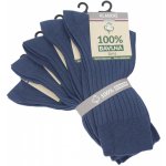 100% bavlna klasické dámské 100% bavlněné jednobarevné žebrované ponožky mix2 – Hledejceny.cz