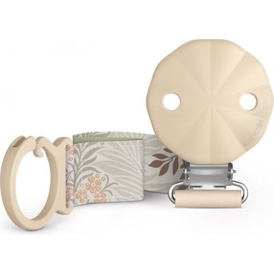 Suavinex klip na dudlík se stuhou Poetry krémová – Zboží Dáma