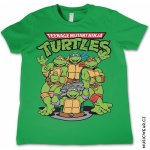 Želvy Ninja tričko Group Kids green dětské – Zboží Dáma