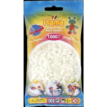 HAMA HAMA H207-55 Hama zažehlovací svítící zelené korálky 1000ks MIDI