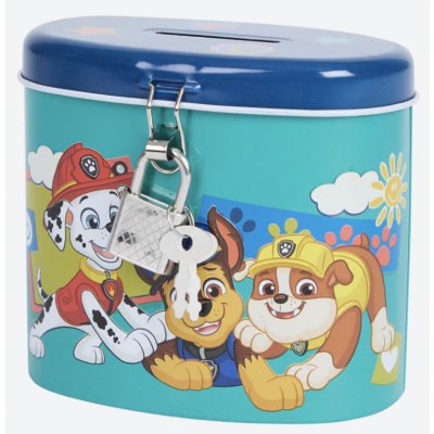 Kasička-Pokladnička se zámkem,Tlapková patrola- Paw patrola – Zboží Dáma