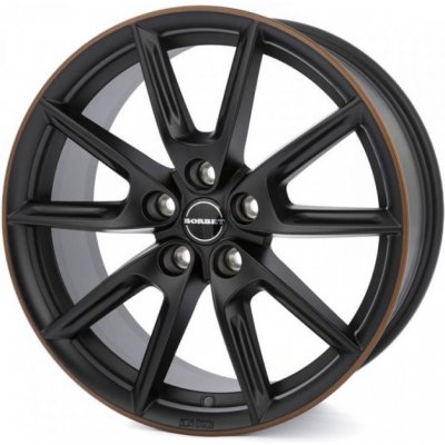Borbet LX 8x18 5x112 ET44 matt black rim copper – Hledejceny.cz