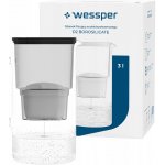 Wessper D2 Borosilicate 3 l černá – Zboží Mobilmania