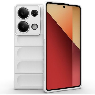 Rugg odolný gelový obal na Xiaomi Redmi Note 13 Pro 4G/Poco M6 Pro bílý – Zboží Živě