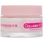 Dermacol Collagen+ denní pleťová péče Collagen+ Rejuvenating SPF10 50 ml + noční pleťová péče Collagen+ Rejuvenating 50 ml dárková sada – Zbozi.Blesk.cz