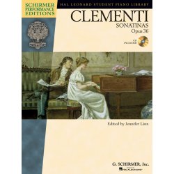 CLEMENTI SONATINAS, Opus 36 + Audio Online sólo klavír