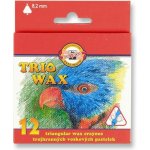 Koh-i-noor voskovky TRIO WAX 8272 8,2mm 12ks – Zboží Dáma