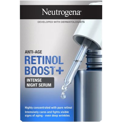 Neutrogena Retinol Boost Intense Night Serum 30 ml – Zboží Mobilmania