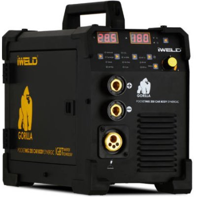 IWELD GORILLA POCKETMIG 205 CAR BODY SYNERGIC – Sleviste.cz