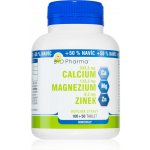 Bio-Pharma Calcium + Magnesium + Zinek 150 tablet – Hledejceny.cz