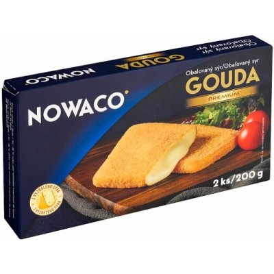 Nowaco Obalovaný sýr gouda premium 2 ks 200g – Zboží Dáma