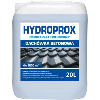 HYDROPROX IMPREGNACE NA BETONOVÉ STŘEŠNÍ TAŠKY 20L – Sleviste.cz