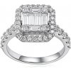 Prsteny iZlato Forever Briliantový prsten z bílého zlata IZBR1038A