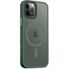 Pouzdro a kryt na mobilní telefon Pouzdro AppleMix TACTICAL Hyperstealth Apple iPhone 12 / 12 Pro - MagSafe - plážově zelené