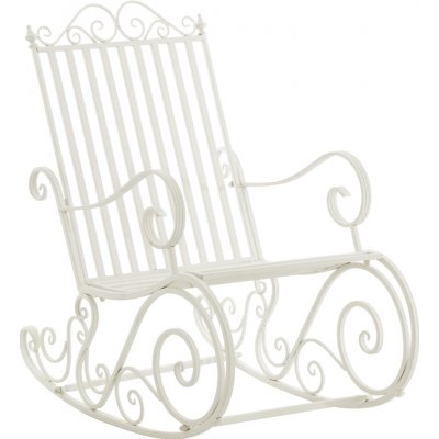 Design-Shop Kovové houpací křeslo Smile Bílá – Sleviste.cz