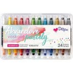 Ditipo Vodou rozmývatelné voskovky 24 barev – Zbozi.Blesk.cz