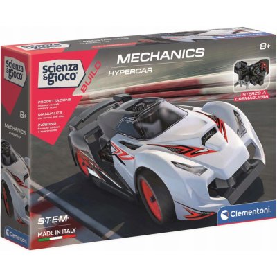 Clementoni Mechanická laboratoř Závodní auto Supercar – Zboží Mobilmania