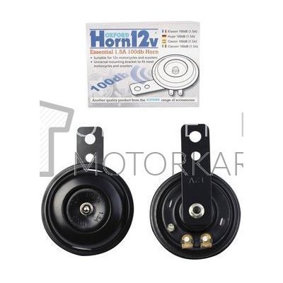 Klakson 12V, 100dB, průměr 70 mm, OXFORD (černý) – Hledejceny.cz