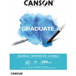 Canson Graduate Watercolour Skicák v lepené vazbě A4, 250g, 20 listů – Zboží Dáma