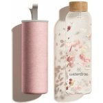 Waterdrop Edition skleněná láhev na vodu 600 ml + obal na láhev – Hledejceny.cz