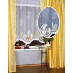 Záclona RÁKOSNÍČEK bílý - 140 cm – Hledejceny.cz