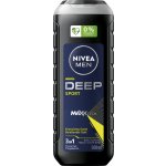 Nivea Men Deep Sport sprchový gel na tělo, tvář a vlasy 500 ml – Sleviste.cz