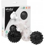 AKUKU Edukační senzorické balónky v krabičce černá bílá – Hledejceny.cz