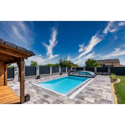 Qbig Benefit Přelivový bazén 3 x 5 x 1,2 m bílá – Sleviste.cz