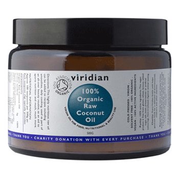 Viridian organický za studena lis. panenský kokosový olej 500 g