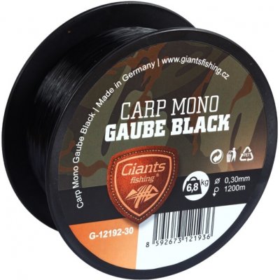 Giants Fishing Carp Mono Gaube Black 0,28mm 6,0kg – Zbozi.Blesk.cz