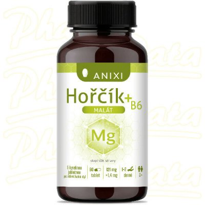 Anixi Hořčík Malát + B6 60 tablet – Hledejceny.cz