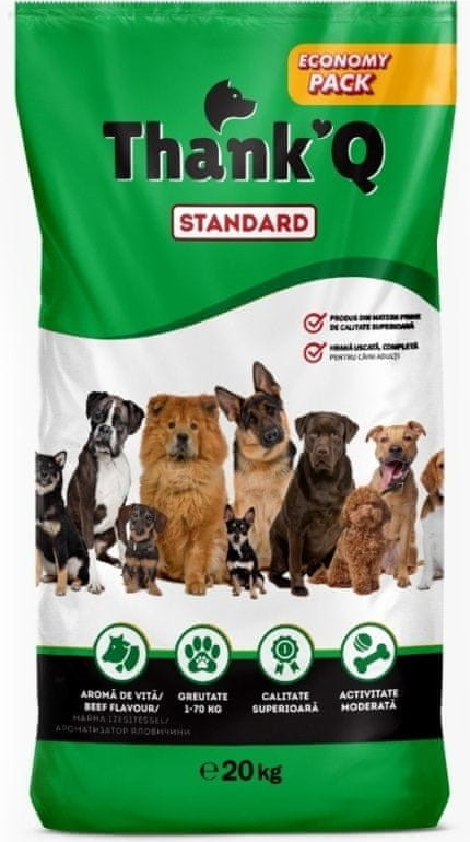 Thank´Q Standard Dog Adult Hovězí 20 kg