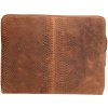 Brašna na notebook Old West kožené 17374 15,6" hnědé