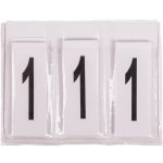 QHP Čísla závodní Start hranatá 3 místná 2 ks – Zboží Dáma