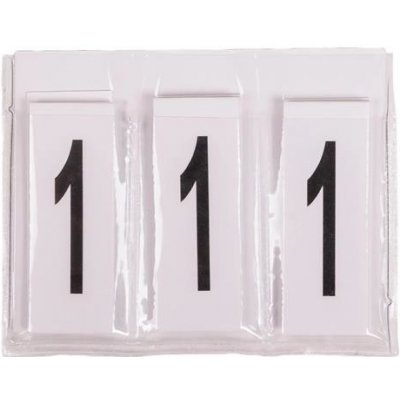 QHP Čísla závodní Start hranatá 3 místná 2 ks – Zboží Dáma