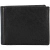 Peněženka Pánská kožená peněženka na šířku Bellugio Atticus černá
