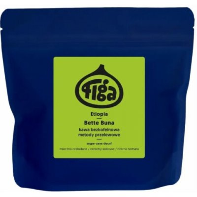 Cafe Michel Figa Ethiopia Bette Buna bezkofeinová zrnková 250 g – Hledejceny.cz