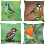 Polštář OUTDOOR Bird, 40x40cm, (balení obsahuje 4 typy!)|Esschert Design – Hledejceny.cz