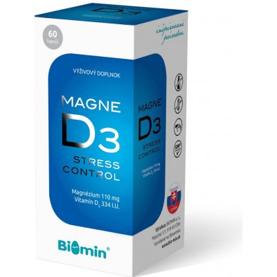 Biomin Magne D3 Stress Control 60 kapslí – Hledejceny.cz