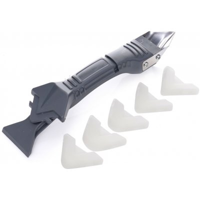 Tagred Tagred Špachtle a škrabka na aplikaci a odstranění silikonové spáry 3v1, 5 nástavců – Zboží Mobilmania