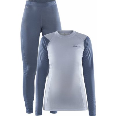 Craft Core Warm Baselayer Světle modrá s tmavou – Hledejceny.cz