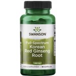 Swanson Full Spectrum Korean Red Ginseng Root 400 mg 90 kapslí – Hledejceny.cz