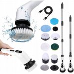 Cleamzy Elektrický rotační kartáč na čištění BEZDRÁTOVÝ MOP 9v1 – Zboží Dáma