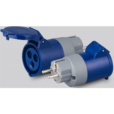 Adaptér 230V 3kolík/ 230V EURO+CZ – Zboží Živě